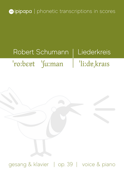 Robert Schumann: Liederzyklus, op. 39 (Hohe Stimme)